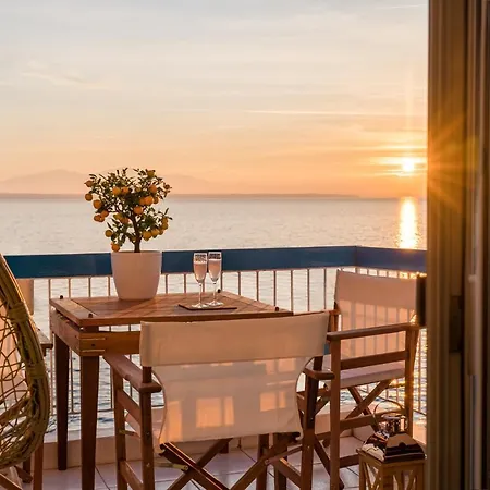 Seafront Luxury President Aegean Sunset Apartment *